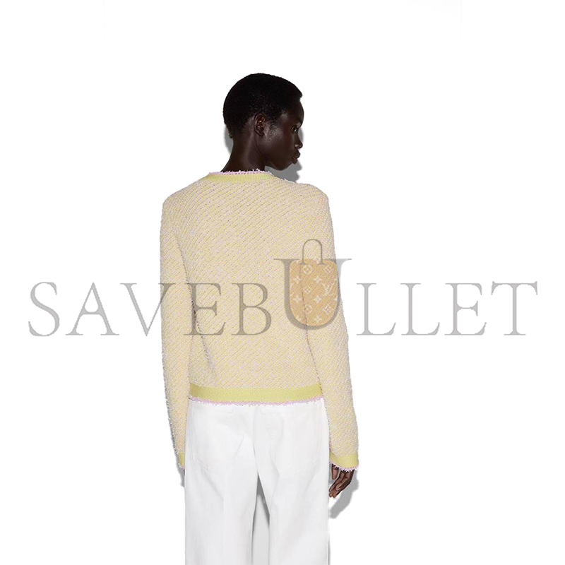 GUCCI YELLOW COTTON CARDIGAN 4662121